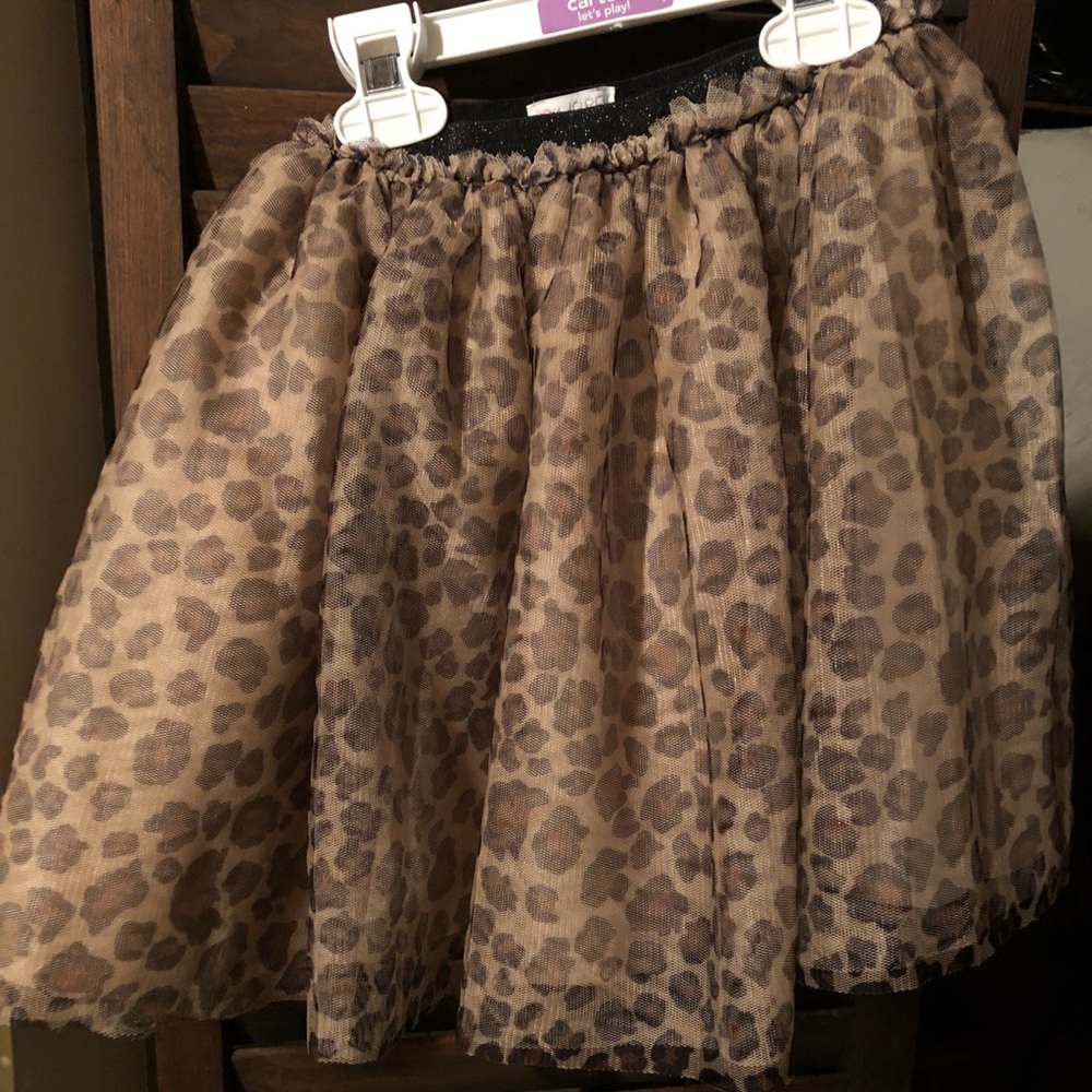 Leopard tutu for little girl